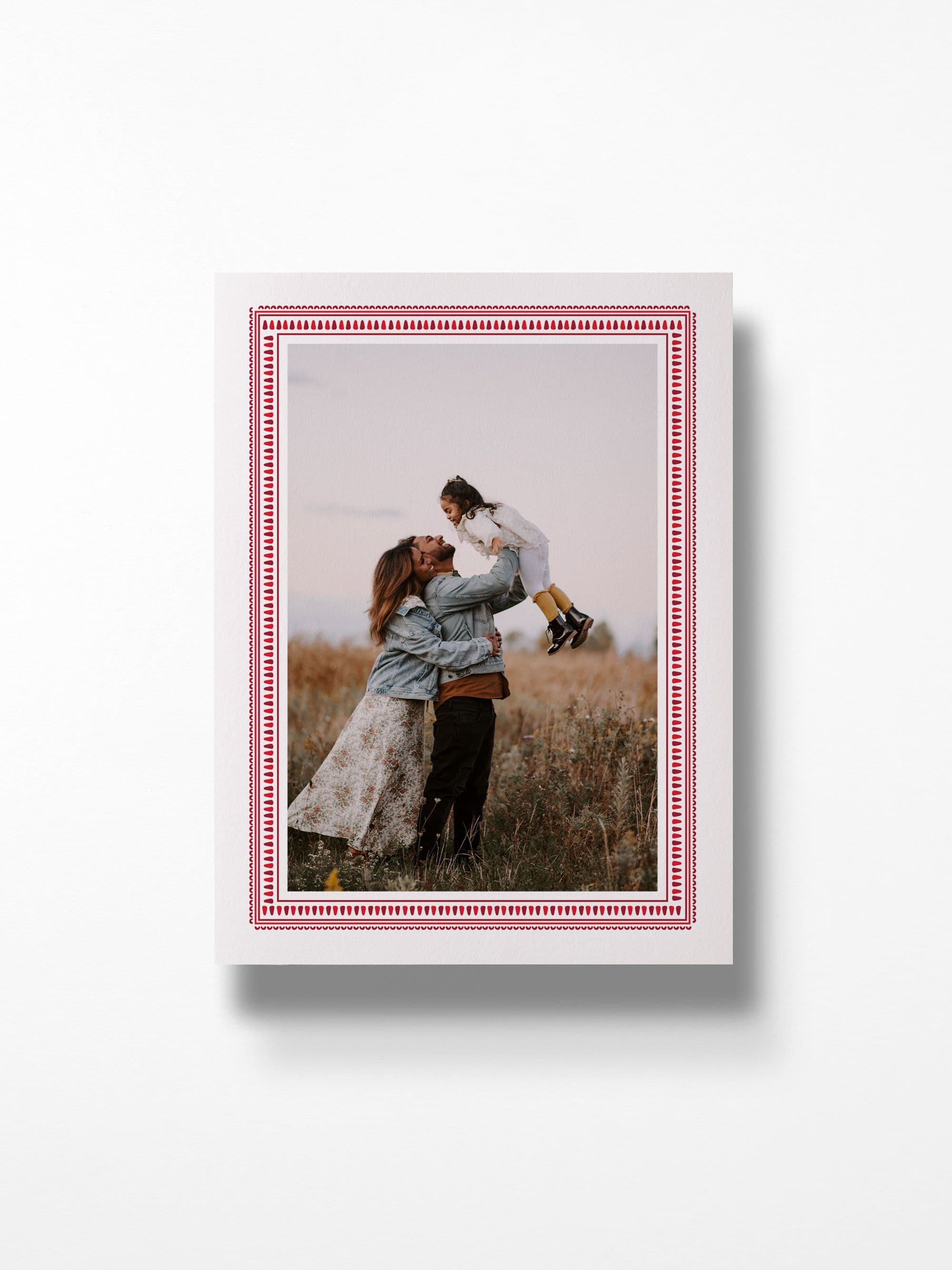 Tiny Trees Red Portrait