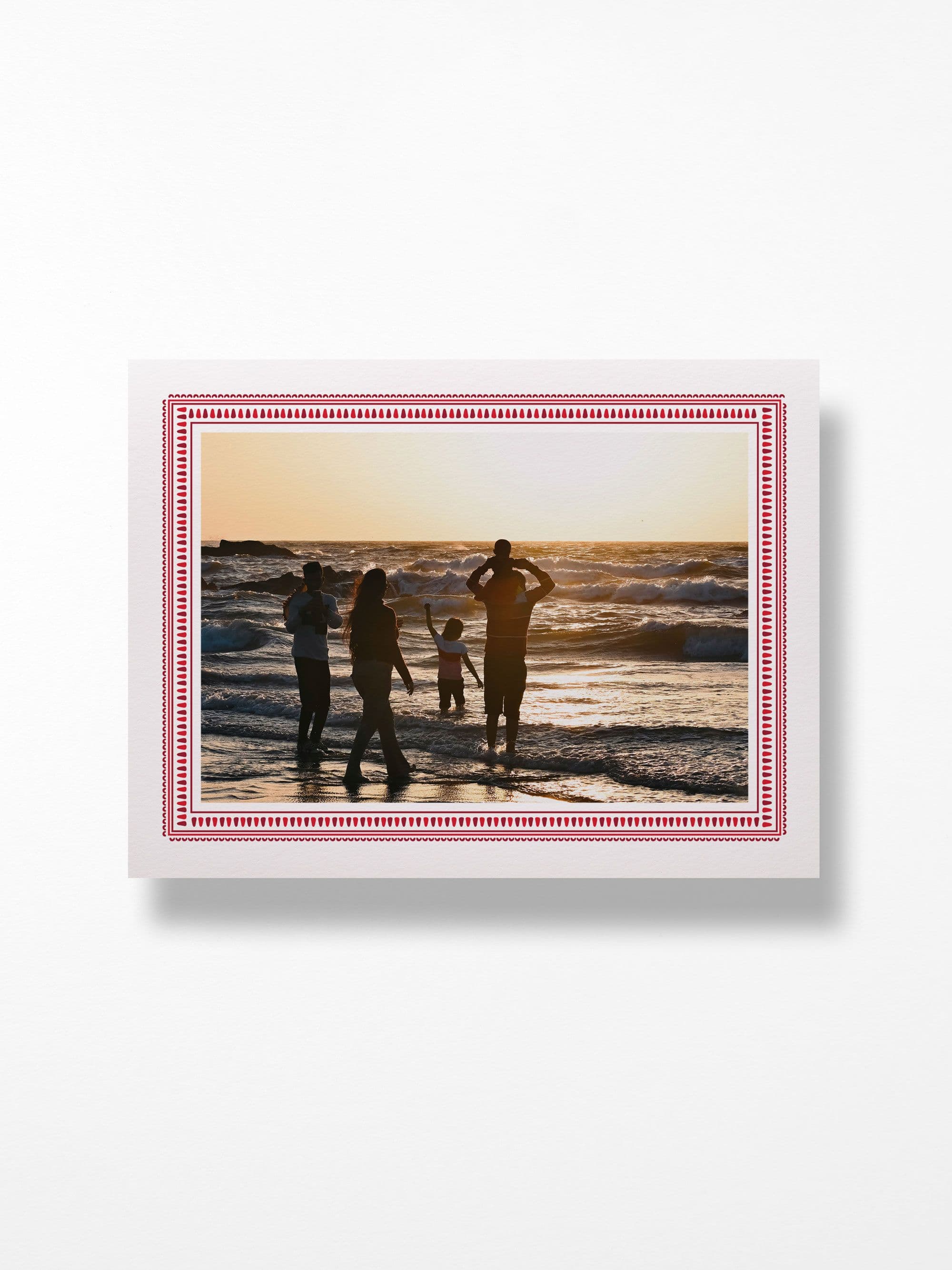 Tiny Trees Red Landscape