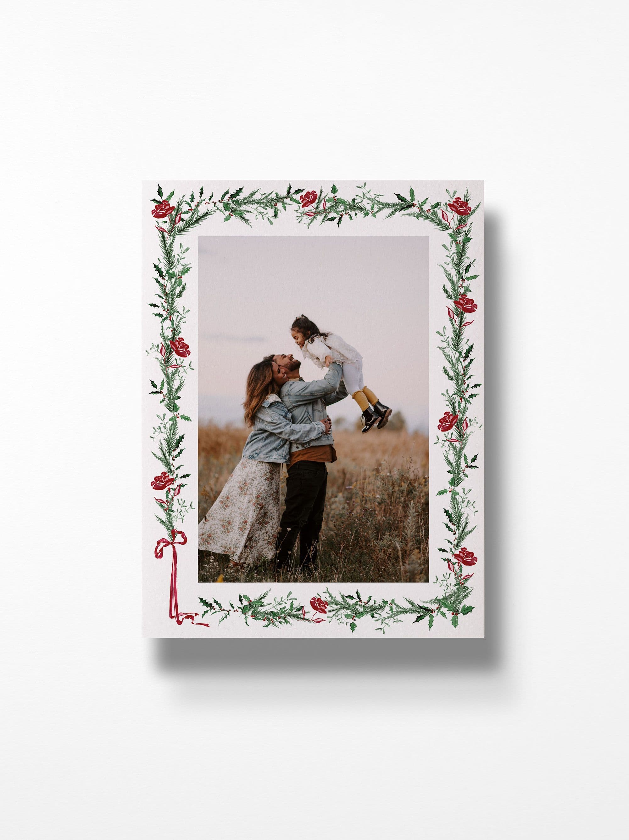 Millustrator Bow Foliage Portrait