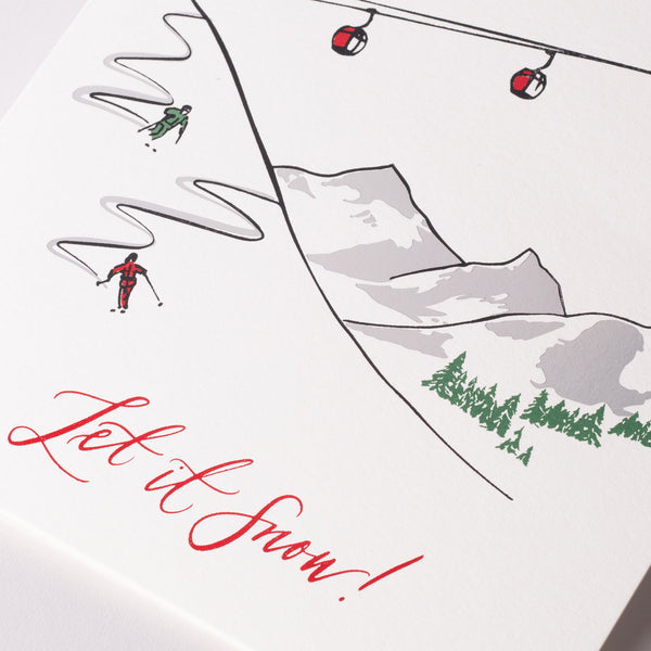 The Alps Christmas Cards Personalised