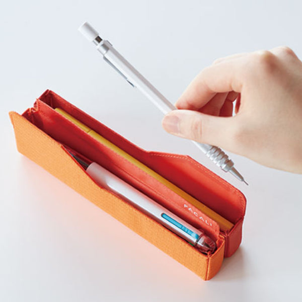 Flat Pen Case – Orange – PAPIERNICZENI